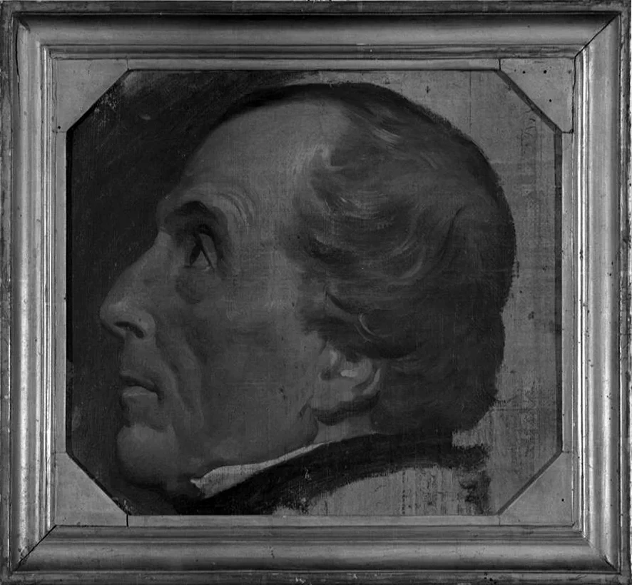 Ritratto d'uomo - Pinacoteca Civica, Gipsoteca Uno Gera, Ripatransone, Ascoli Piceno